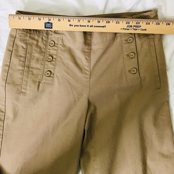 Talbots Button-up Front Panel Trousers - Picture 7 of 12